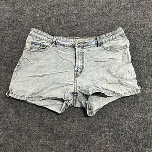 Bluenotes Denim Shorts Womens Size 32 Light Wash Casual Stretch Cotton Summer